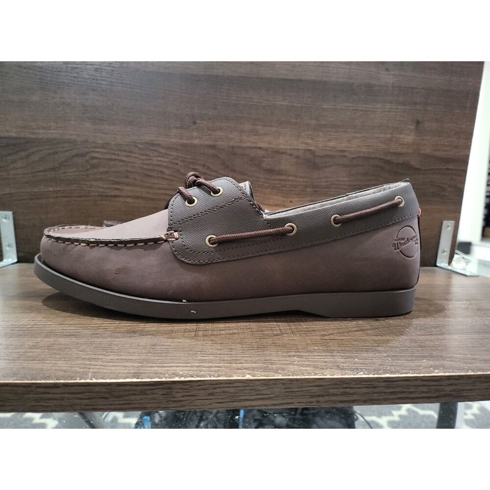 Weatherproof Vintage Men's Benny Boat Shoes Dark Brown 13M New